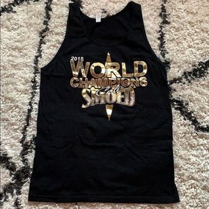 2018 gold Smoed tank top